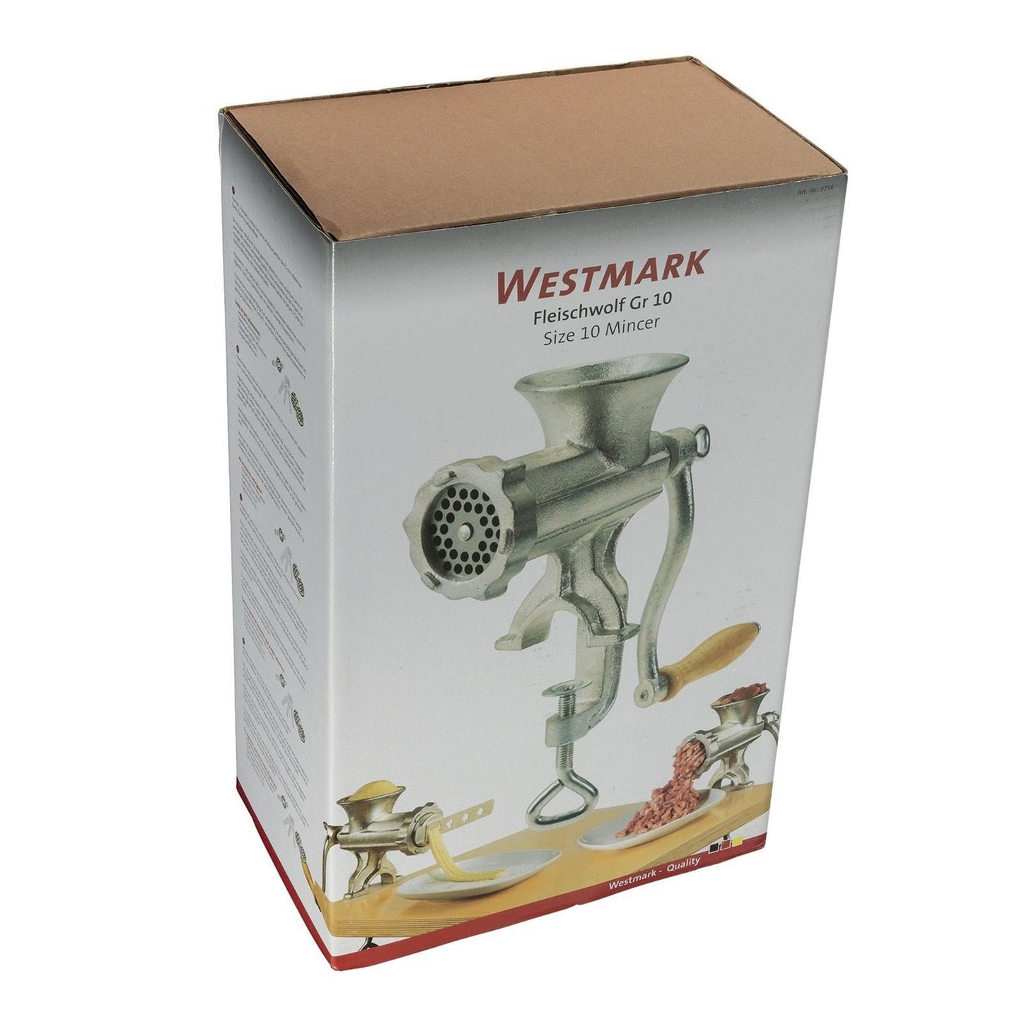 Picadora de carne Westmark fundido tamaño 10