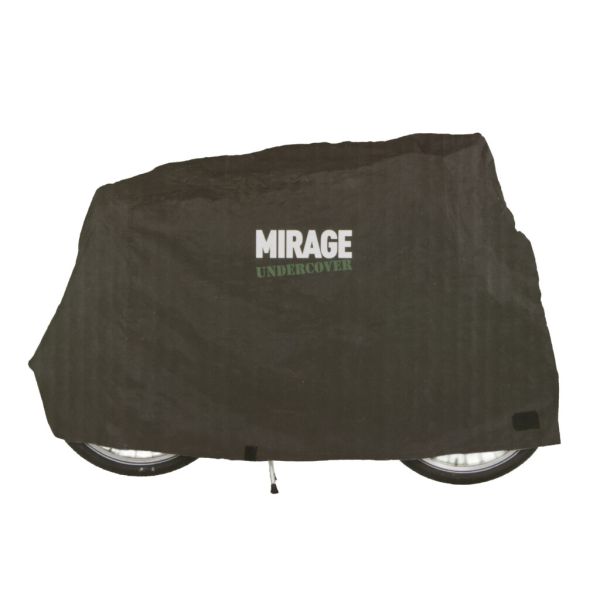 Copertura di protezione per biciclette sotto copertura mirage 170t poliestere, nero