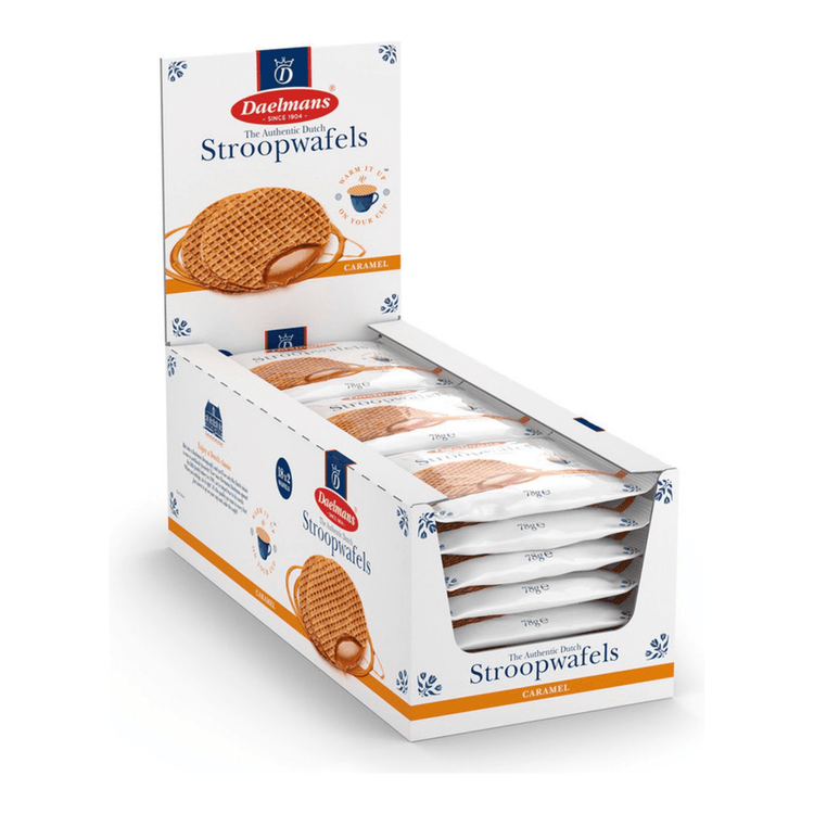 Waffle allo sciroppo Daelmans jumbo (18x 2 pezzi)