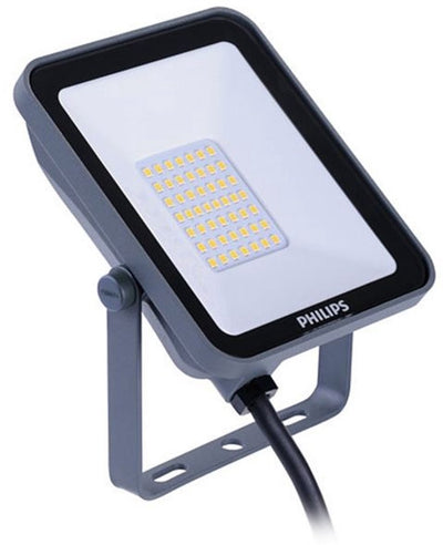 Philips led philips - led floodlight ledinaire bvp167 gray 20w 2400lm 110d - 830-840-865 | ip65 symmetrical