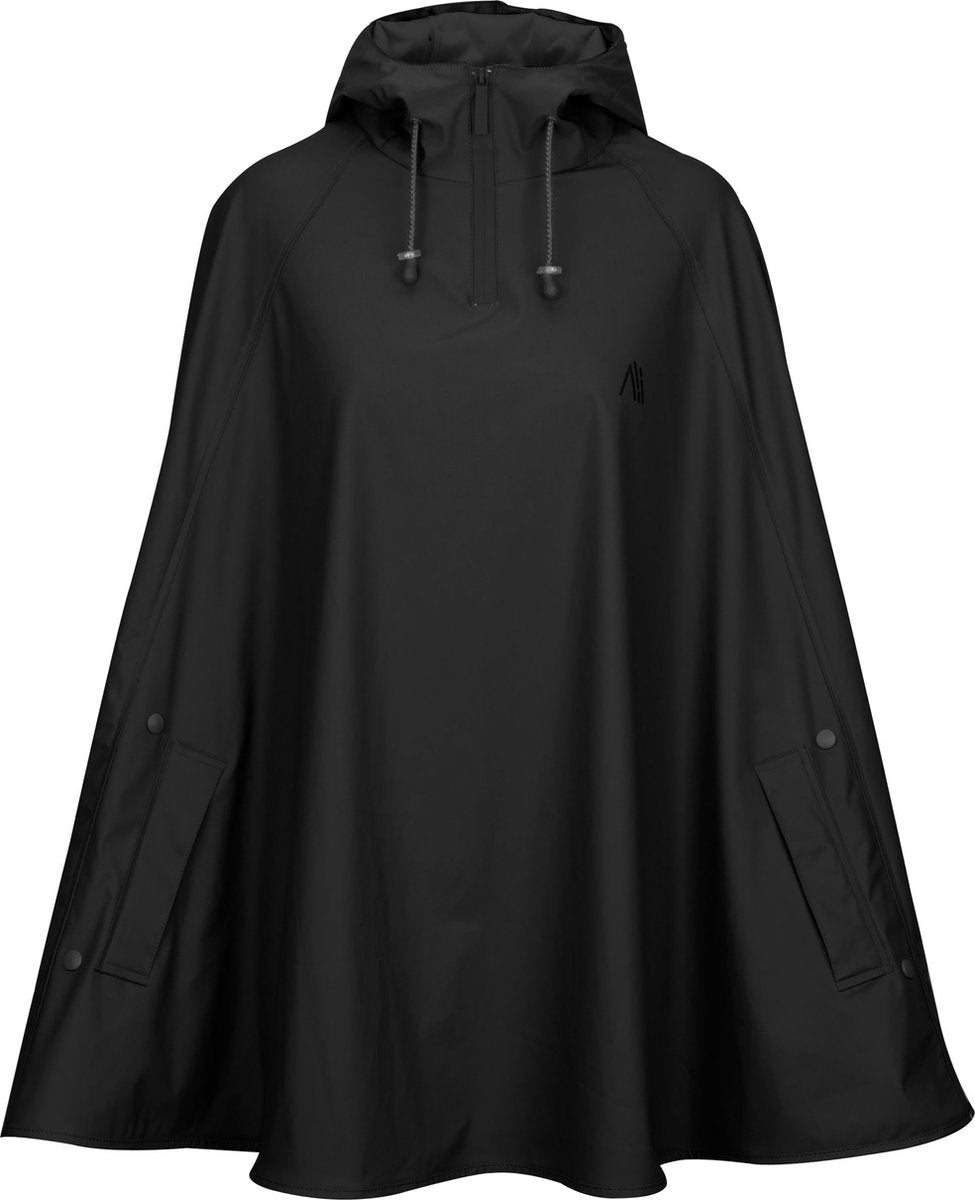 Poncho antipioggia Ralka senior - sizzle - nero - l xl