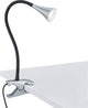 Rl live your light reality viper - clamp light - titanium - incl. 1x smd 3w - cord switch - flexible - clamp lamp