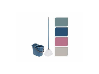 Set fregona ultra clean fregona+mango y cubo escurridor 10 litros