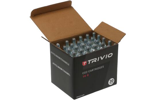 Trivio - cartuchos de co2 16 gramos - caja de 30 piezas