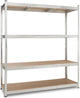 Scaffale robusto Kreator krt674005 - 180 x 60 x 160 - max 1000 kg - inclusi 4 ripiani