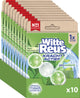 Blocco WC gigante bianco pro nature menta eucalipto 50 g - blocchi WC - confezione risparmio - 10 pezzi
