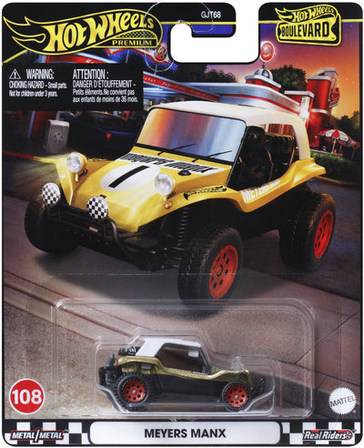 Vehículo de juguete hot wheels boulevard hrt57 meyers manx