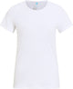 Odlo active light base layer shirt met ronde hals en korte mouwen - vrouwen - wit - s