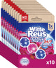 Blocco WC gigante bianco Power Active Blossom 50 g - blocchi WC - confezione risparmio - 10 pezzi