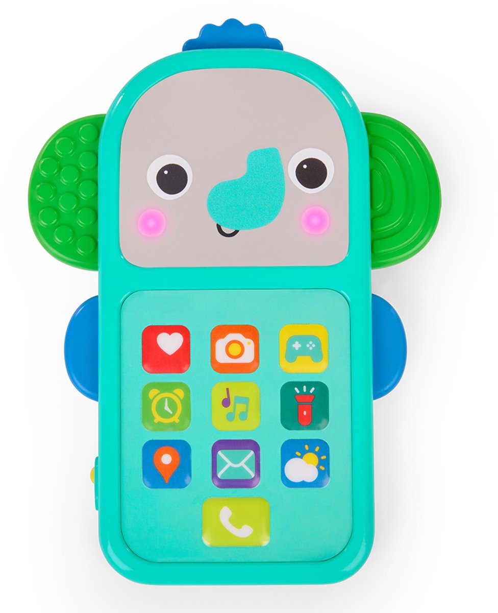 Bright start teléfono de actividad para bebés elephone - - a partir de 6 meses