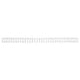 Draagbindruggen wirebind 34 gbc metaal 8mm wit capaciteit 60vel