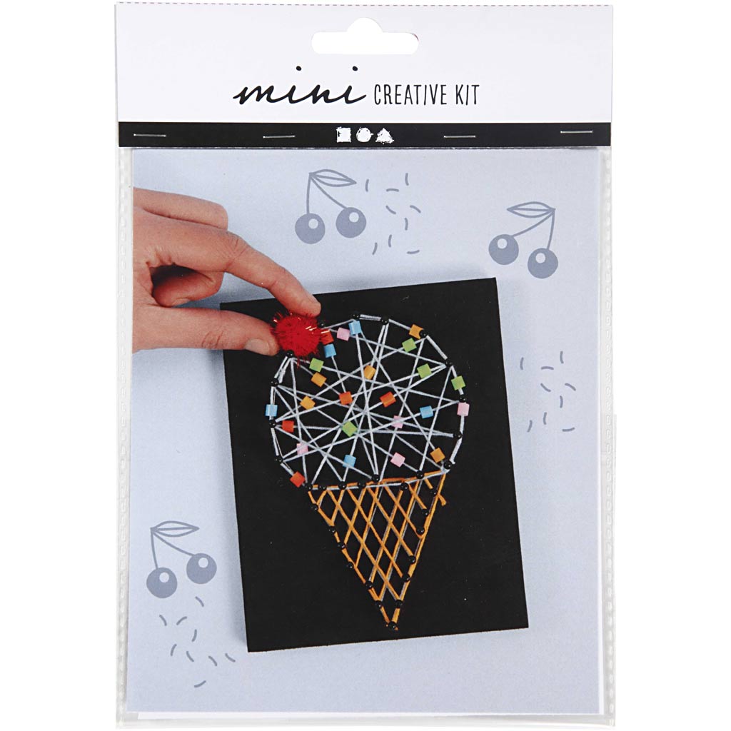 Mini set creativo Creativ Company, gelato in cono, 1 scatola