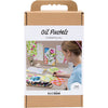 Set hobby Creative Company Pastelli a olio, fiori, vari colori, 1 scatola