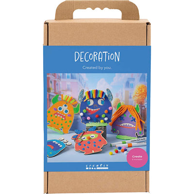 Creativ Company Hobby Set Decoración, Muestras, Colorido, Colores Alegres, Colores Fuertes, 1 Caja