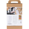 Set hobby Creative Company ricamo, calzini, bianco, 1 scatola