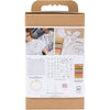 Creativ company hobby set bordado, camiseta, blanco, 1 caja