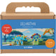Creativ company mini set de decoración para hobby, dinosaurio, rojo, azul, verde, naranja, 1 caja