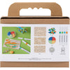 Creativ company mini set de decoración para hobby, dinosaurio, rojo, azul, verde, naranja, 1 caja