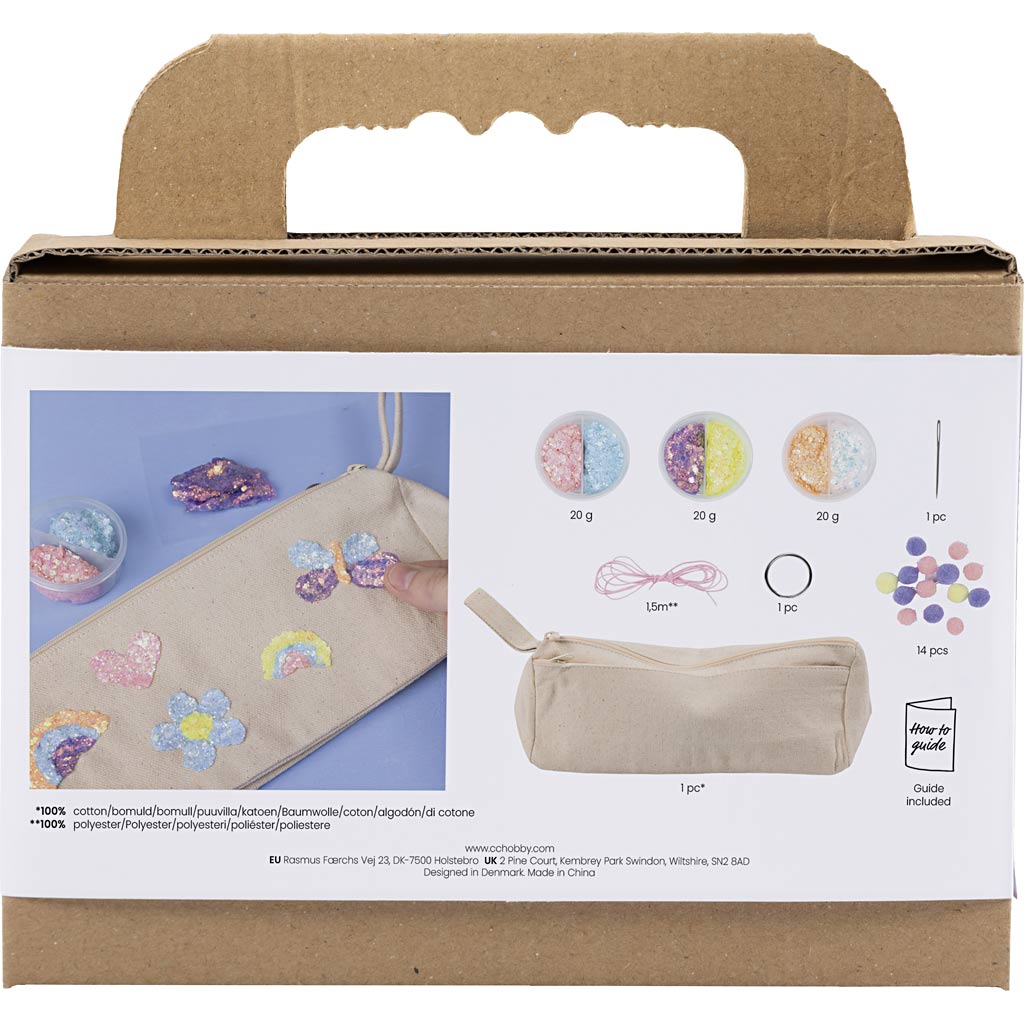 Mini set hobby Creative Company, astuccio, colori pastello, 1 scatola