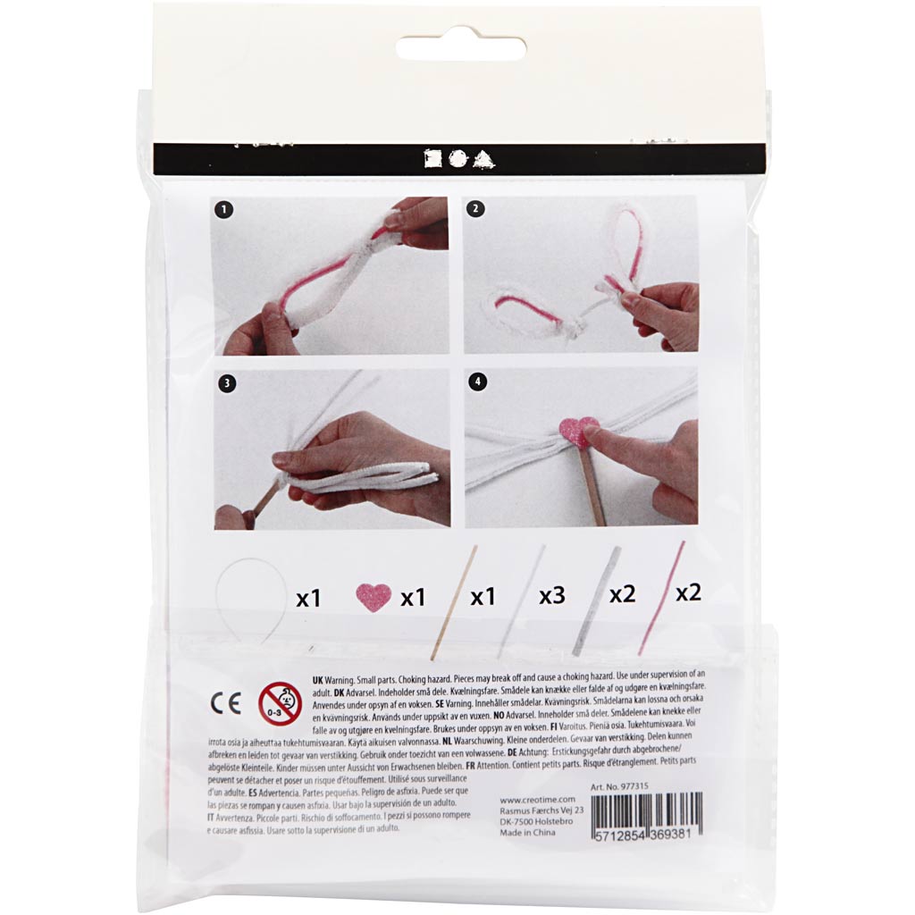 Creativ company mini hobby set, hairpin set, 1 box