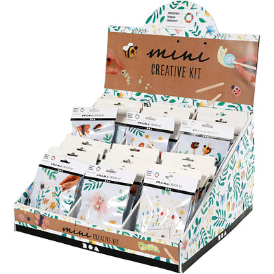 Espositore in Silk Clay con mini kit creativi, h: 539 mm, 42 set 1 scatola