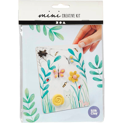 Mini kit creativo de arcilla de seda, imagen 3d, 1 caja
