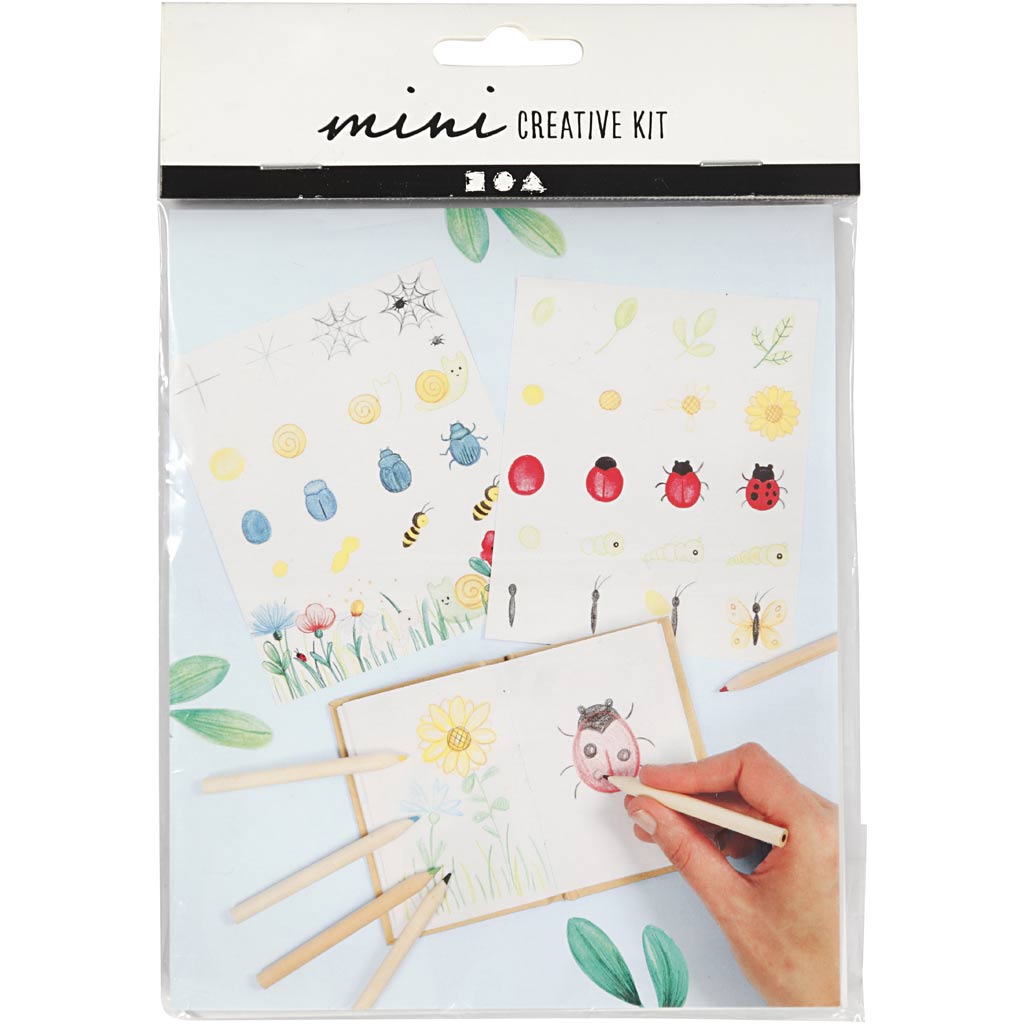Mini kit creativo Creativ Company, insetti, 1 scatola