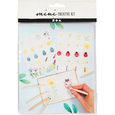 Creativ company mini kit creativo, insectos, 1 caja
