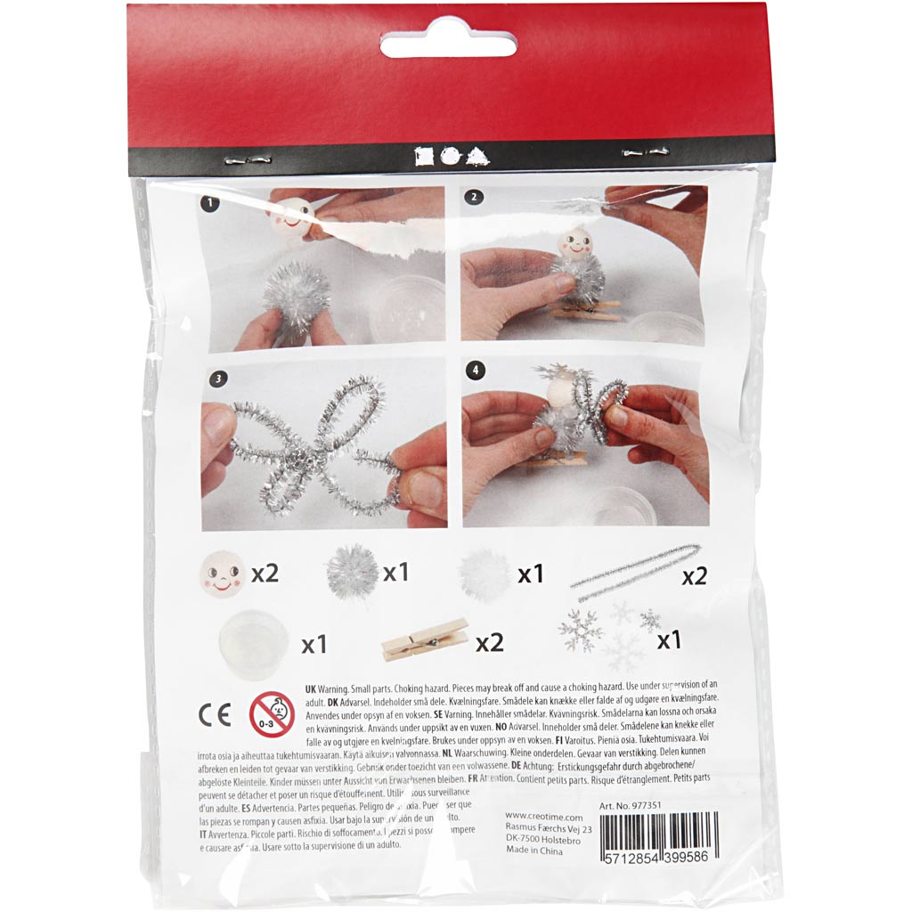 Mini Kit Creative Engelen Knijpers