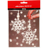 Mini Kit creativo Macrame Snowflake