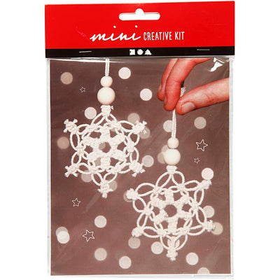 Mini Kit Creative MacRame Snowflake