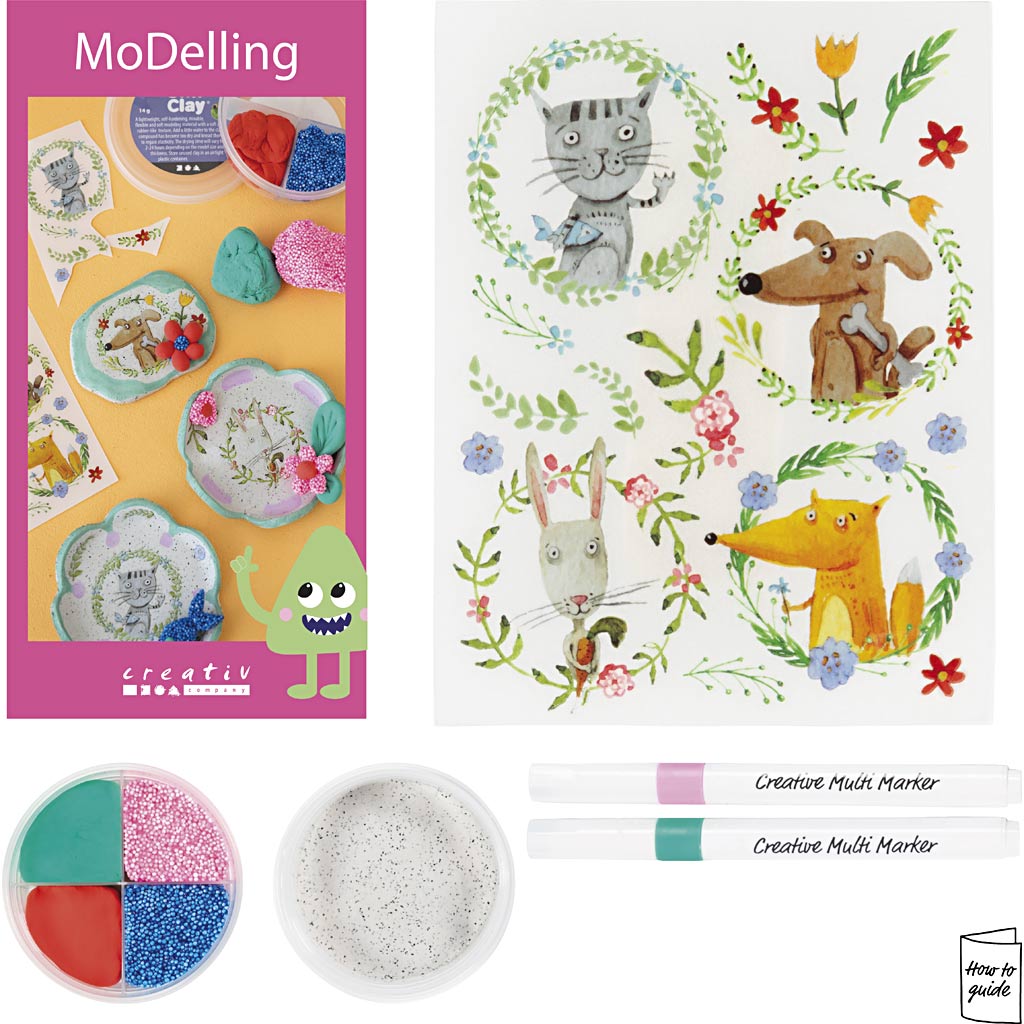Creativ empresa my craft station esculpir, varios colores, 1 caja