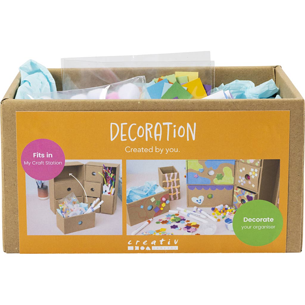 Creativ company knutselstation decoratie uitbereiding