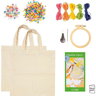 Azienda creativa decorazione tessile My Craft Station, vari colori, 1 scatola