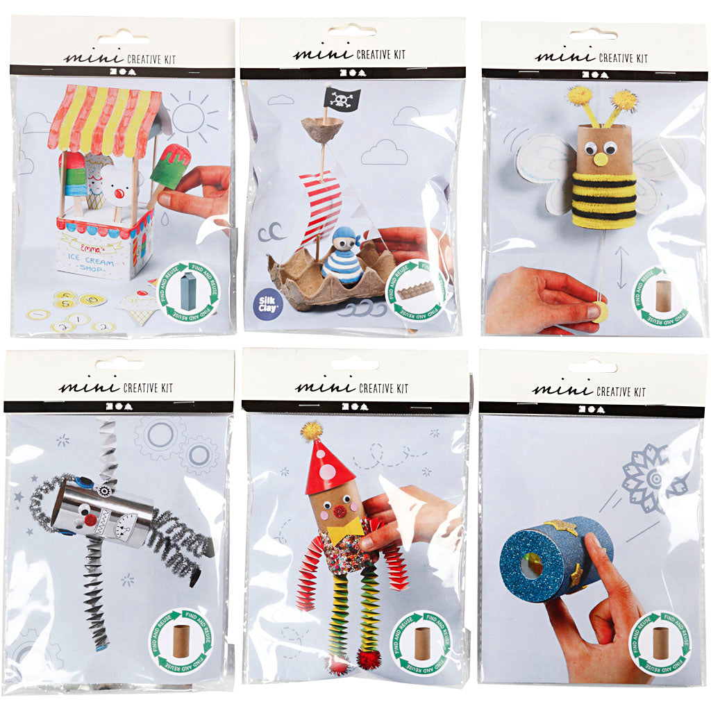 Mini set hobby Creative Company, 6 set 1 scatola