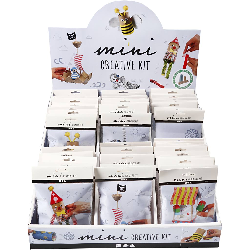 Creativ company display with creative mini kits, 60 set 1 box