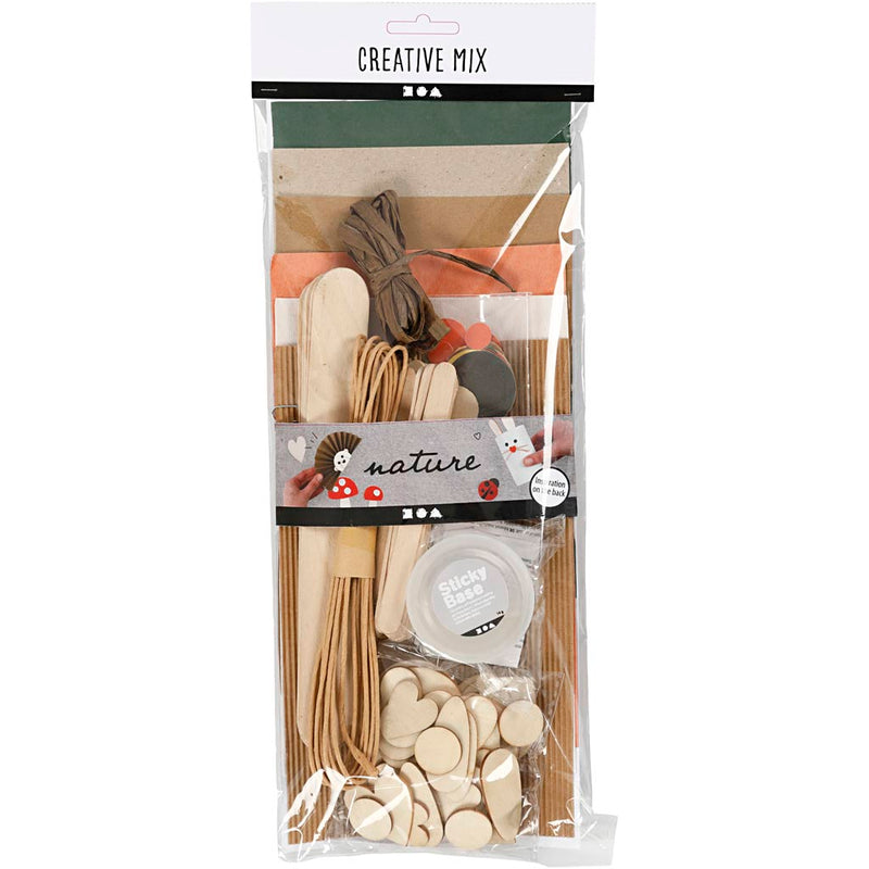 Creativ Company hobby materiali di base, natura, 1 scatola