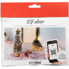 Creativ company mini hobby set puerta de gnomo, árbol de Navidad, 1 caja