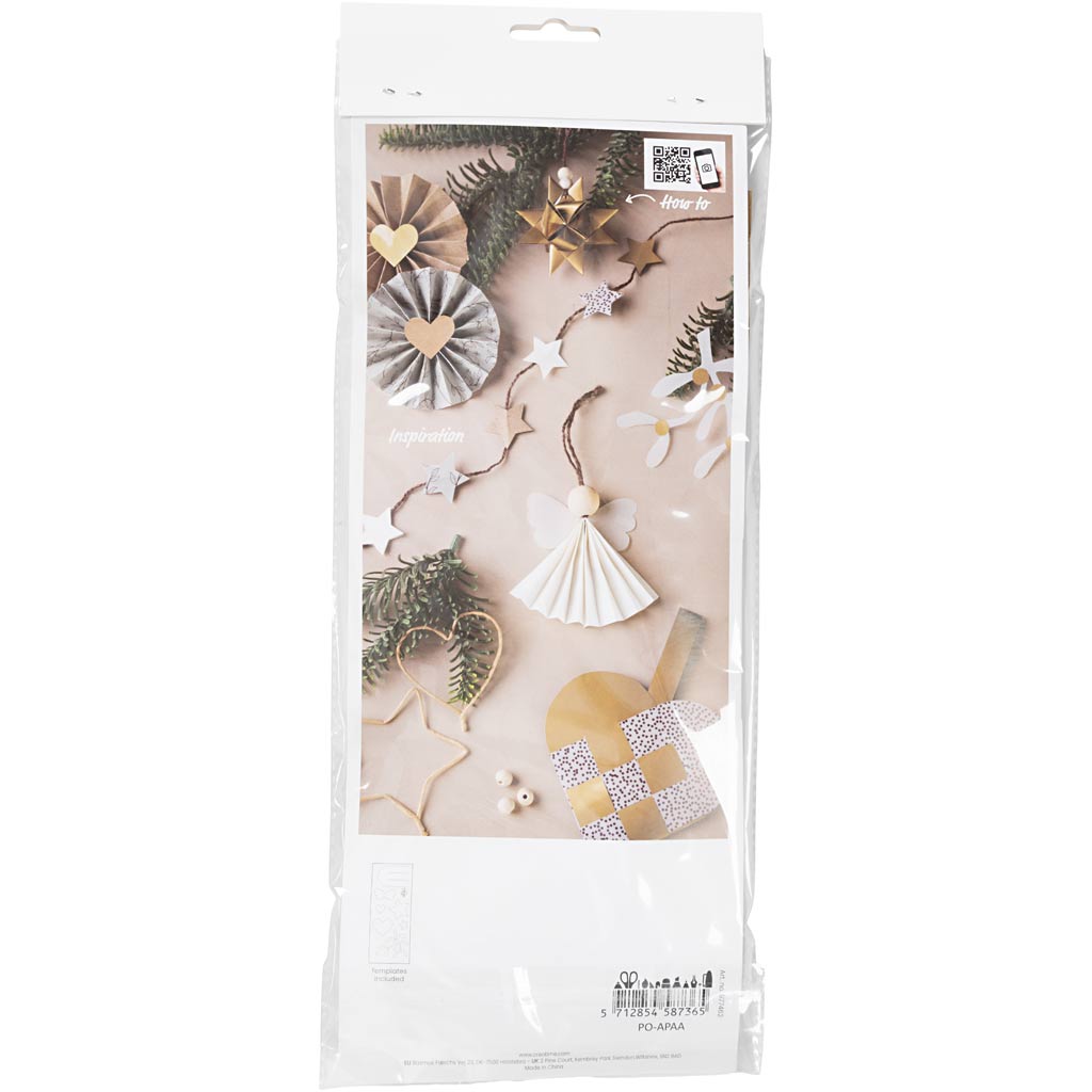 Creativ company creative mix, paper cut, natural, 1 box