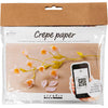 Mini set hobby della Creativ Company carta crespa, ramo di ciliegio, rapporto crespo: 180%, 1 scatola