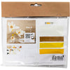 Creativ company mini hobby set papel crepé, rama de magnolia, ratio de crepé: 180%, 1 caja