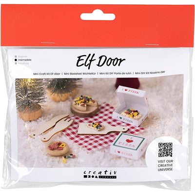 Creativ Company mini set hobby porta gnomo, pizza, 1 scatola