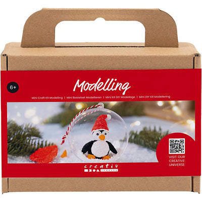 Mini set hobby per scultura Creativ Company, pinguino, 1 scatola