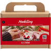Https: www.cchobby.nl mini-hobbyset-boetseren-kerstman-rood-wit-1-doos