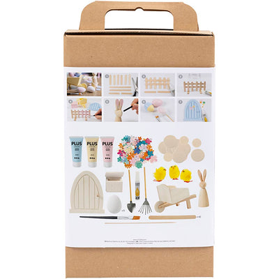 Set hobby Creativ Company Set porta coniglietto pasquale, colori pastello, 1 scatola