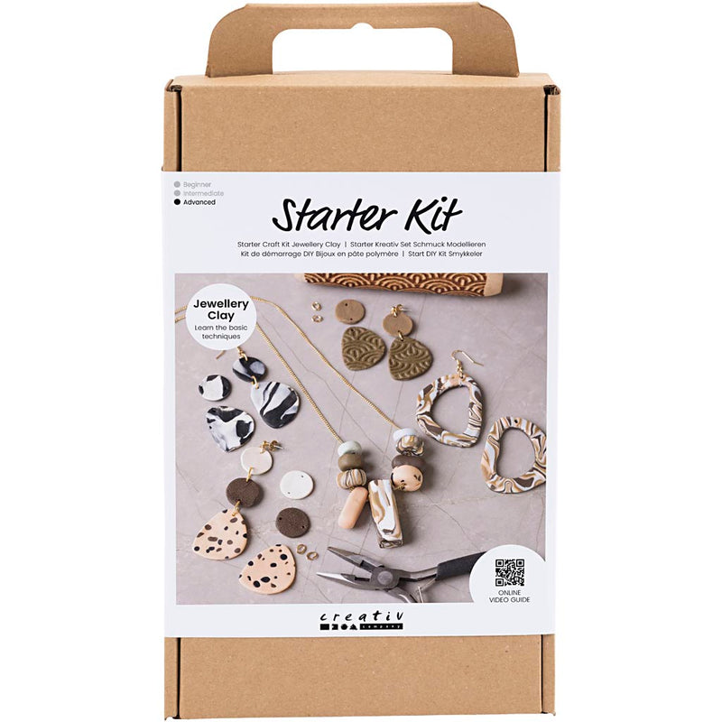 Creador de creativ starter hobbyset joyas haciendo arcilla