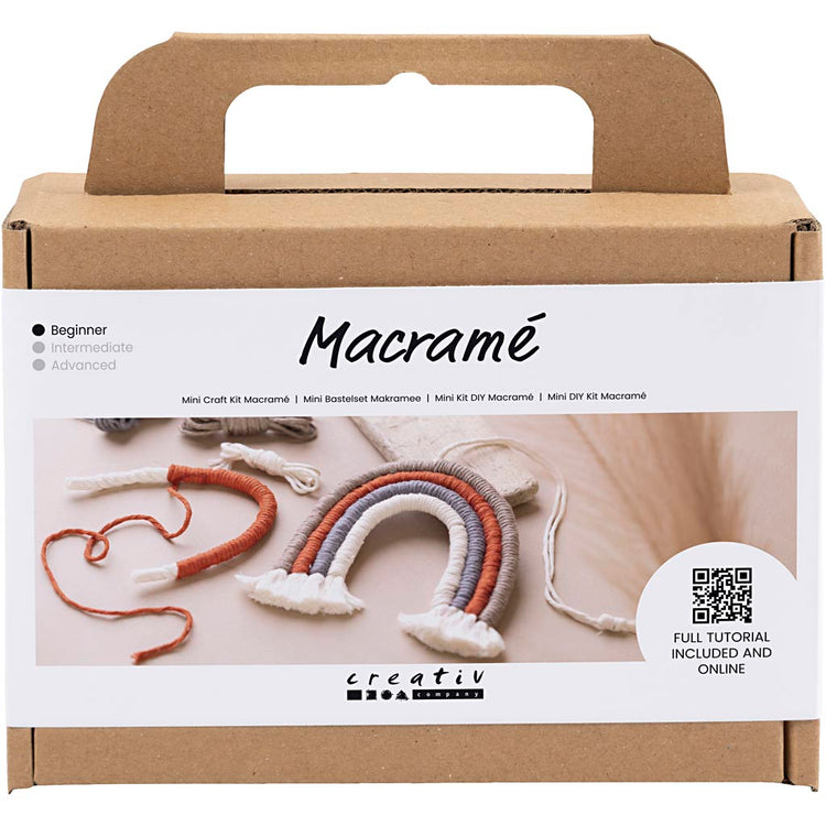 Creativ Company Mini HobbySet Macrame Rainbow