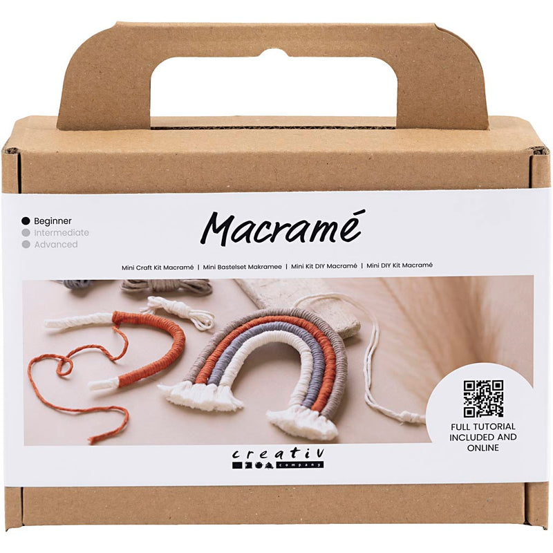 Creativ Company Mini Hobbyset MacRame Rainbow