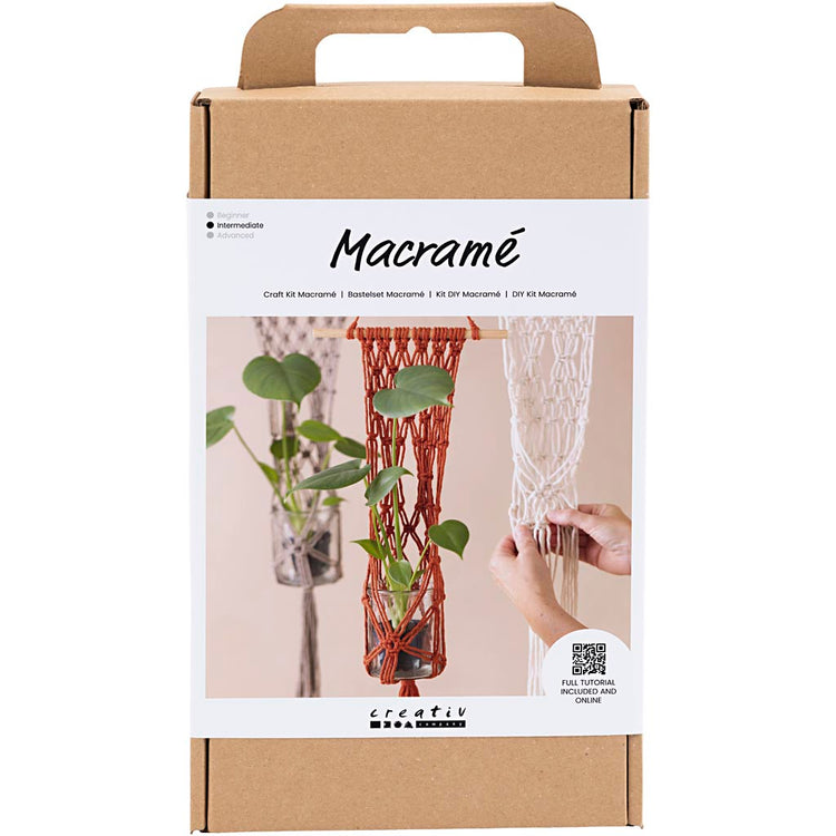 Creative Company Hobbyset Macrame Flower Hanger