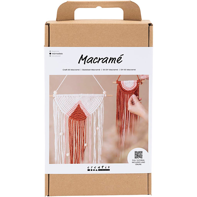 Creativ company http: www.cchobby.nl hobbyset-macrame-wanddecoratie-1-doos